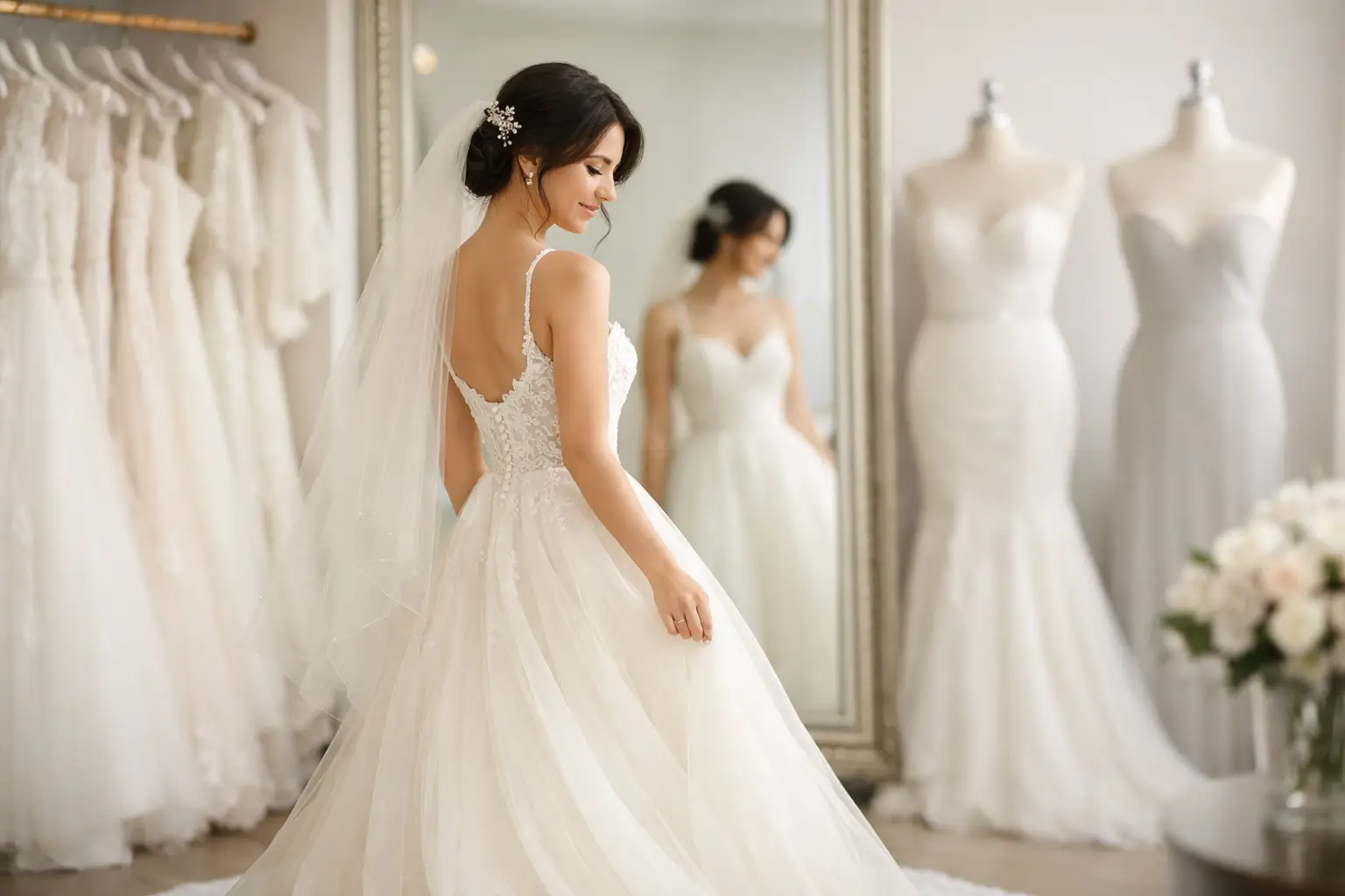 Best Wedding Dress Styles for Petite Brides