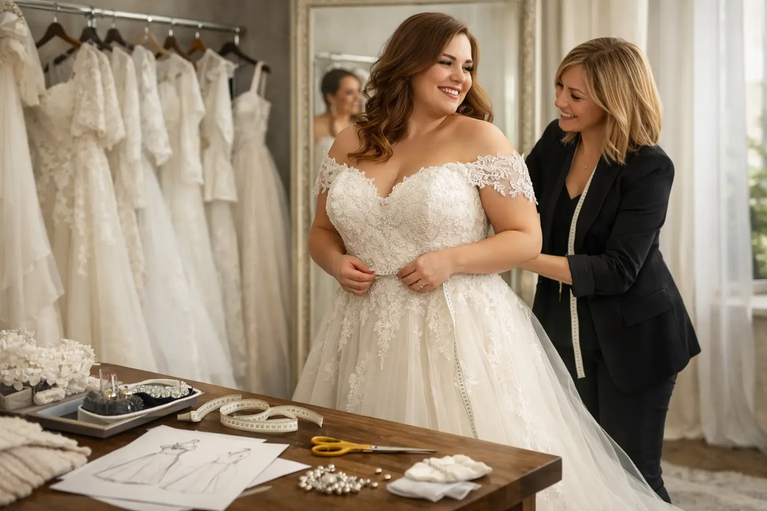 Designer Wedding Dresses Plus Size Guide
