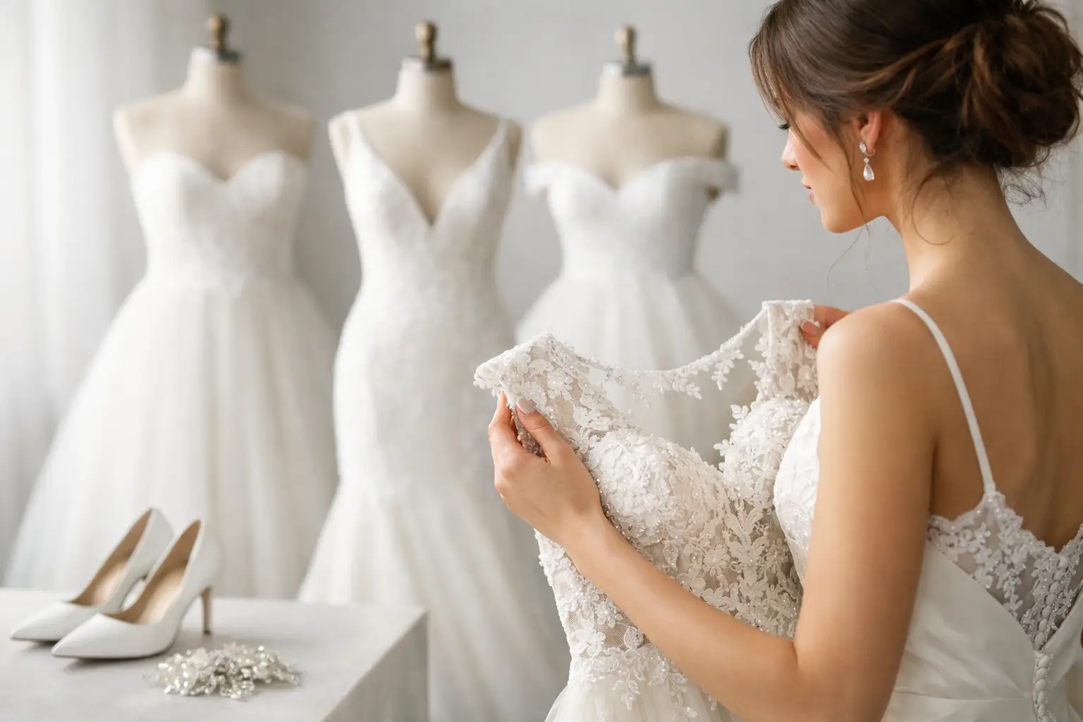 Wedding Dress Silhouettes and Necklines